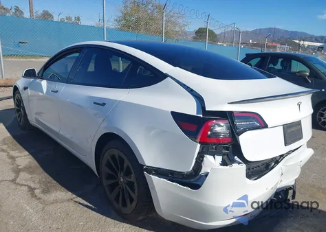 2022 Tesla Model 3 Rear-Wheel Drive from USA, damaged, VIN 5YJ3E1EA5NF168537